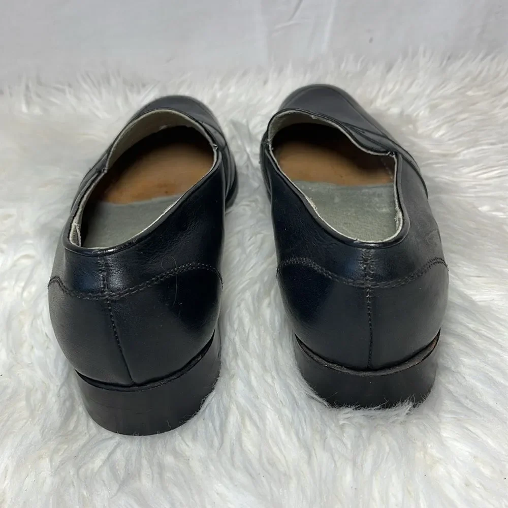 David Espinoza Black‎ Loafers Sz 9